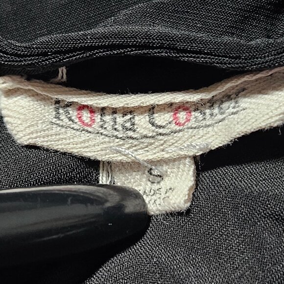 Rolla Coster Black Jumpsuit Womens Size Small Skinny Legs Short Sleeves Romper - Picture 3 of 3